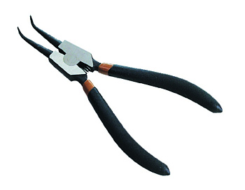 Съемники стопорных колец разжим изогнутый  T73329