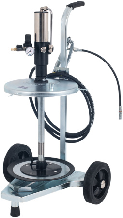 Установка для раздачи консистентных смазок подт тару 20 кг.