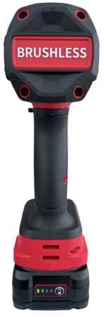 Аккумуляторный ударный гайковерт 1/2", усилие 1880 Nm