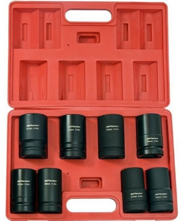 Набір з 8 штук 1-дюймових глибоких ударних головок 117408