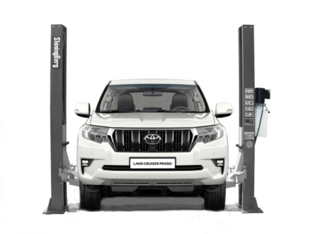 Подъемник автомобильный 2-х стоечный 4т с нижней синхронизацией T64 220V