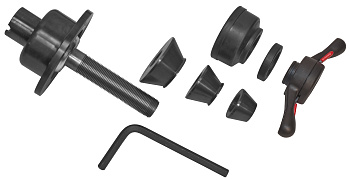 Вал с набор конусов