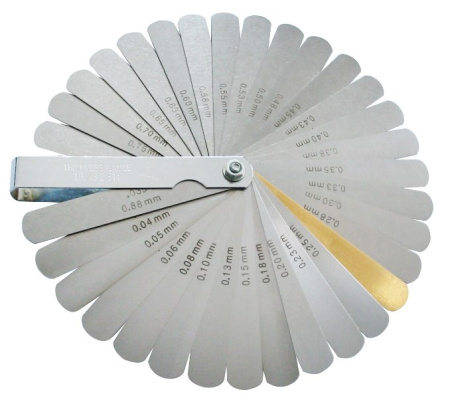 Комплект щупов для измерения зазоров 31 шт. 117421B