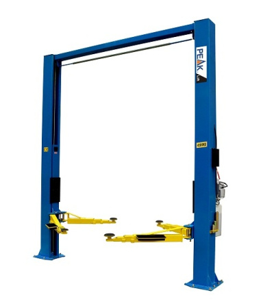 Подъемник автомобильный 2-х стоечный 4,5т с верхней синхронизацией 210C 380V PEAK