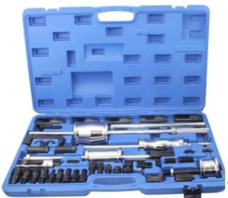 Комплект для снятия дизельных форсунок универсальный с обратными молотками 40 предметов 101388