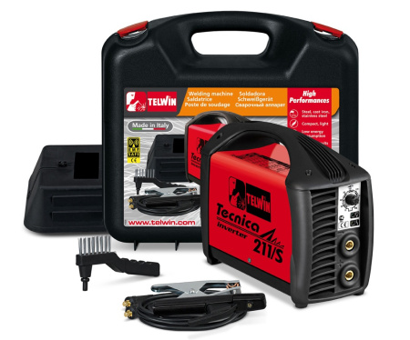 Tecnica 211/S - Зварювальний апарат з аксесуарами в пластиковому кейсі    СТАРИЙ КОД  816122