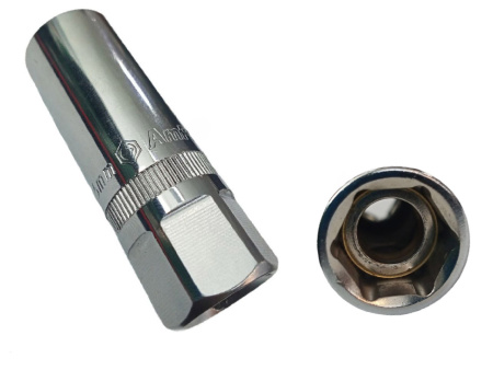 Головка свечная магнитная 1/2" 16мм AmPro T33392