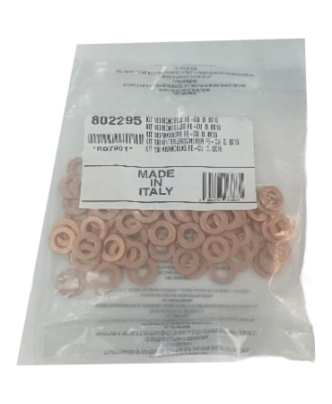 Комплект шайб FE-CU D 8x16 100 шт.       802295