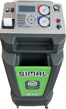 Установка автоматична  для заправки автомобiльних кондицiонерiв з прінтером