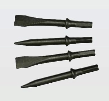 Набор из 4 зубил для пневмомолотка 163092XCMR