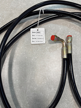 Масляный шланг на 208 с  довгий( від пятки колони до розпарковки)